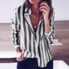 Office Blouse Loose Button Casual Blouses Ladies Clothes - Image 3