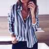 Office Blouse Loose Button Casual Blouses Ladies Clothes - Image 4