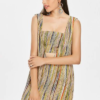 Stripes Bandeau Top Sleeveless Dress