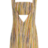 Stripes Bandeau Top Sleeveless Dress - Image 3