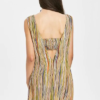 Stripes Bandeau Top Sleeveless Dress - Image 5