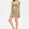Stripes Bandeau Top Sleeveless Dress - Image 6