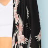 Flamingo Print Zip Up Jacket - Image 6