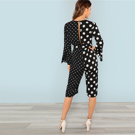 Boho Bohemian Beach Autumn Casual Jumpsuit For Women - Image 3