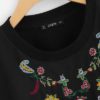 Floral Embroidered Women Pullovers Sweatshirts - Image 2