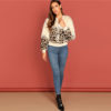 Winter Bomber Casual Women Faux Fur Coat Outerwear - Image 2
