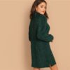 Hem Fuzzy Short Straight Women Going out Dress - Image 3
