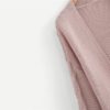 Plus Size Acrylic Casual Women Pink Solid Sweater - Image 3
