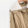 Preppy Fleece Drawstring Coat Winter Women Outerwear - Image 5