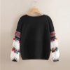 Round Neck Campus Pullovers Sweatshirt - Image 3
