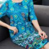 Aline Dress O-Neck Half Sleeve Dress - Image 3
