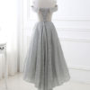 Asymmetrical Cocktail Dress Off The Shoulder Sleeveless A Line Party Dress - Image 9