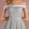Asymmetrical Cocktail Dress Off The Shoulder Sleeveless A Line Party Dress - Image 10