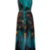 Bohemian Peacock Printed Maxi Dresses - Image 2
