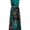 Bohemian Peacock Printed Maxi Dresses - Image 8