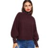 Casual Long Sleeve Minimalist Women Autumn Elegant Sweatshirts - Image 5