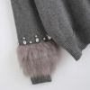 Crew Neck Casual Pullovers Autumn Elegant Long Sleeve Sweater - Image 3