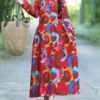 Ethnic Style Printing Long Dress