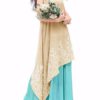 Floral Crochet Embroidery Layered Maxi Dress - Image 3