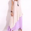 Floral Crochet Embroidery Layered Maxi Dress - Image 5