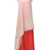 Floral Crochet Embroidery Layered Maxi Dress - Image 10