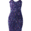 Glitter Bodycon Dress Sleeveless Sequins Shaping Sexy Party Dress - Image 8