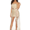 Lace Bodycon Dress Strapless Sexy Party Dress - Image 3