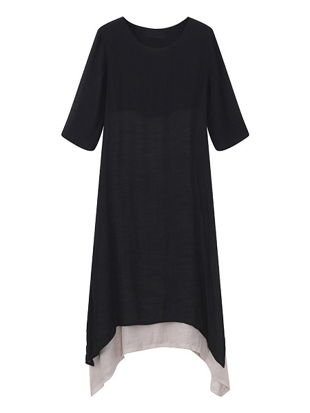 Layered Split Women Dresses - Image 15