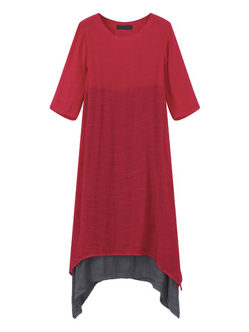 Layered Split Women Dresses - Image 10