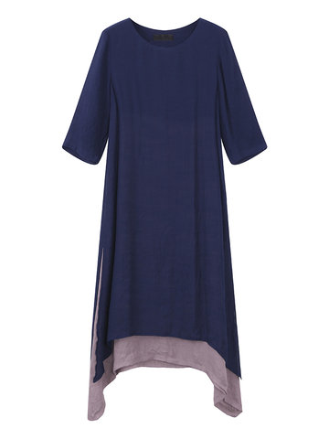 Layered Split Women Dresses - Image 8