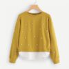 Long Sleeve Elegant Pullovers Women Sweatshirts