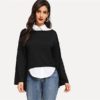 Long Sleeve Sweatshirt Autumn Elegant Highstreet Women Sweatshirts - Image 4