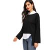 Long Sleeve Sweatshirt Autumn Elegant Highstreet Women Sweatshirts - Image 5