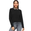Long Sleeve Sweatshirt Autumn Workwear Casual Women Sweatshirts - Image 5