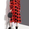 Long-sleeved Turn Down Collar Dresses - Image 2
