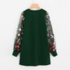 Longline Pullover Sweatshirt Autumn Casual Campus Women Sweatshirts