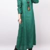 Loose Solid Color Long Sleeve Dress - Image 2