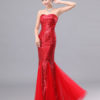 Mermaid Prom Dresses Long Sequin Evening Dress Strapless Formal Gowns - Image 15