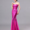 Mermaid Prom Dresses Long Sequin Evening Dress Strapless Formal Gowns - Image 8