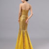 Mermaid Prom Dresses Long Sequin Evening Dress Strapless Formal Gowns - Image 4