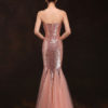 Mermaid Prom Dresses Long Sequin Evening Dress Strapless Formal Gowns - Image 20