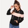 Minimalist Pullovers Sweatshirt Autumn Preppy Women Sweatshirts