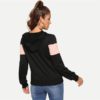 Minimalist Pullovers Sweatshirt Autumn Preppy Women Sweatshirts - Image 2