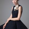 New Chic Prom Dresses Hand Made Flower Unique High Low Short Formal Party Dress Hot Knee Length Sleeveless Cocktail Dress - Image 2