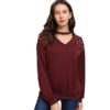 Pullover Women Autumn Plain Minimalist Sweatshirts - Image 5