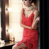 Sequin Party Dress 1920s Flapper Glitter Fringe Night Dress Sexy Club Dress - Image 4
