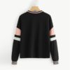 Sew Colorblock Sweatshirt 2018 Autumn Casual Women Sweatshirts - Image 2