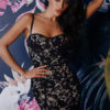Sexy Party Dress Black Club Dress Lace Cocktail Dress - Image 6