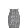 Sexy Party Dress Halter Leopard Print Shaping Club Dress - Image 4