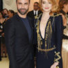 Sexy Party Dress Long Sleeve Plunging Chain Fringe Buttons Split Maxi Dress - Image 2
